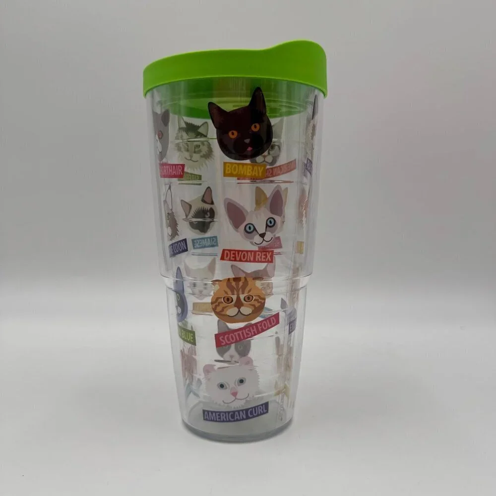 Tervis 24oz Tumbler with Lid Assorted Cats
